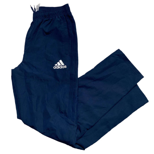 Adidas Climalite Navy and White Shell Trackpant Bottoms (S)