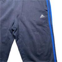 Adidas Performance Essentials Navy and Blue Baggy Joggers (M)