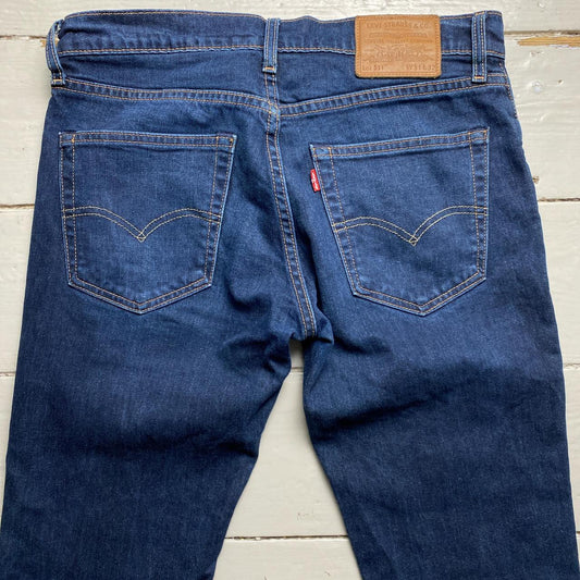 Levis 511 Navy Slim Jeans