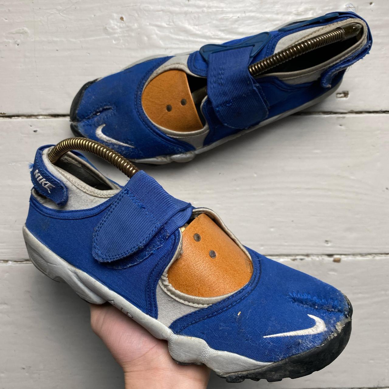 Nike Air Rift Blue and White Vintage 2001