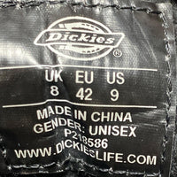 Dickies Black Leather Boots (UK 8)