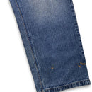 South Pole Vintage Sneaker Embroidery Light Blue Distressed Jeans