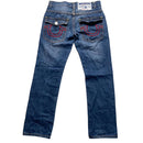 True Religion Red Stitch Navy Jeans (30W)