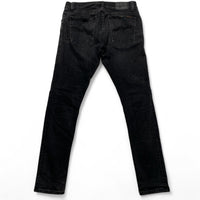 Nudie Tight Terry Slim Black Grey Jeans