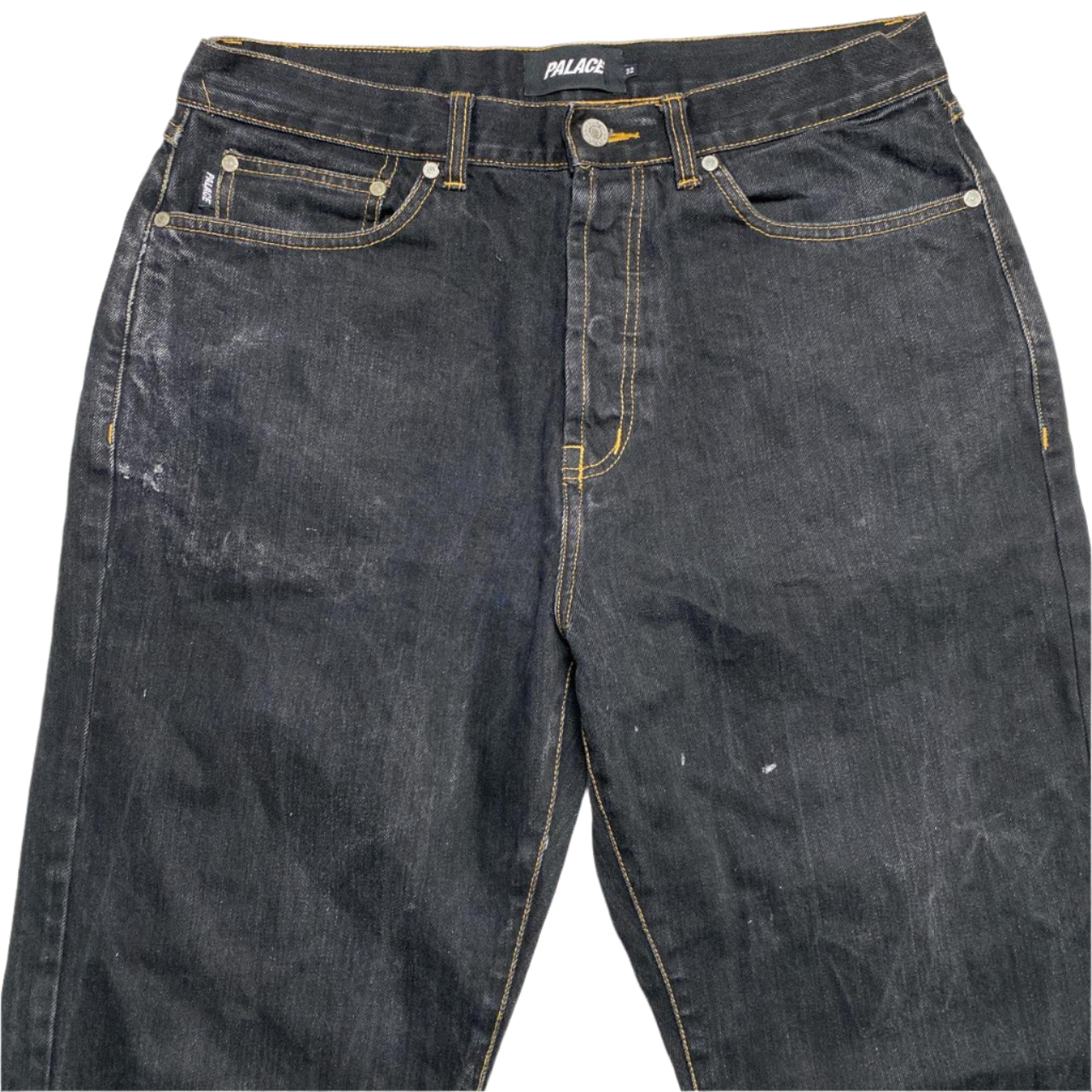 Palace Black Indigo Baggy Jeans (32W)