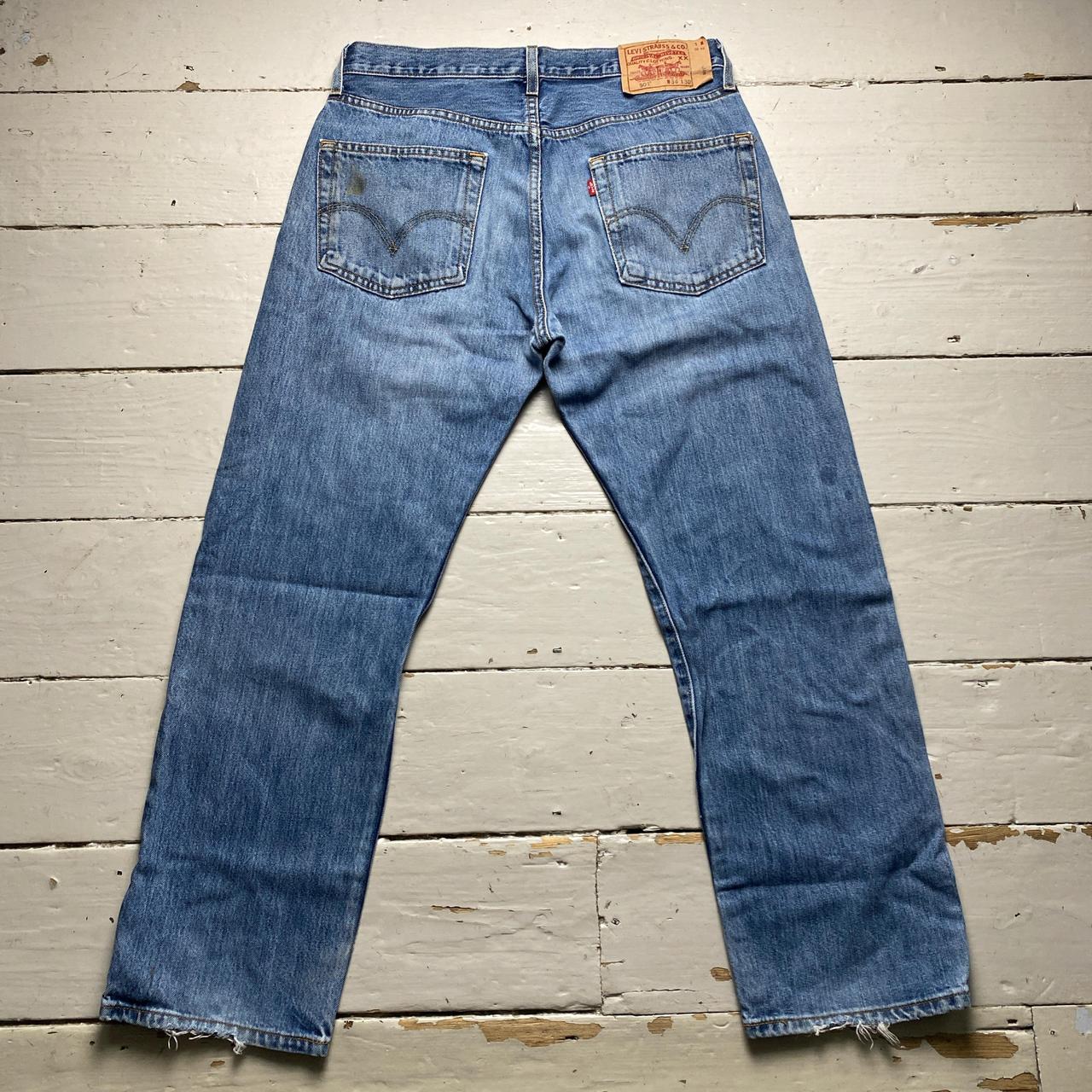 Levis 501 Baggy Light Blue Jeans