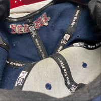 Boston Red Sox Navy and Red Snapback Cap