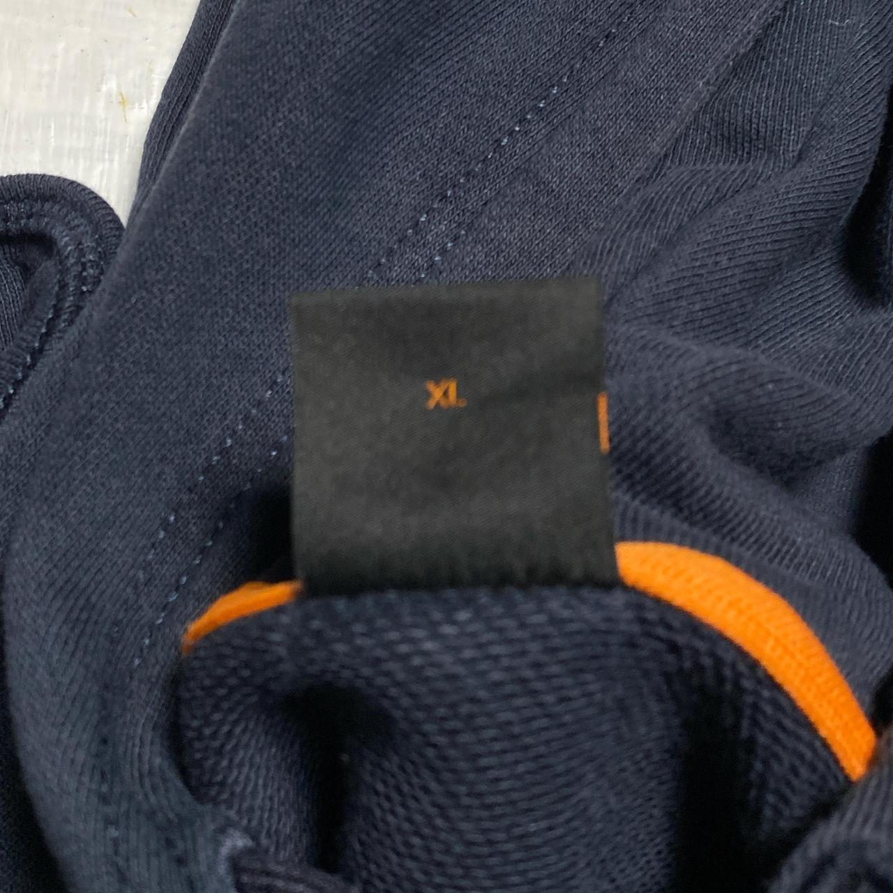 Hugo Boss Navy Square Patch Hoodie