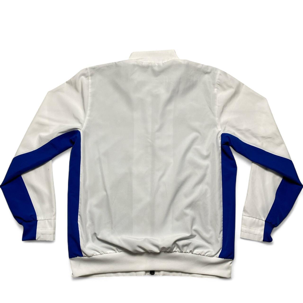 FC Kobenhavn Adidas White and Blue Football Tracksuit Jacket (M)