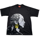 Peak Television Sade Black Grey and Gold Print T Shirt (L)