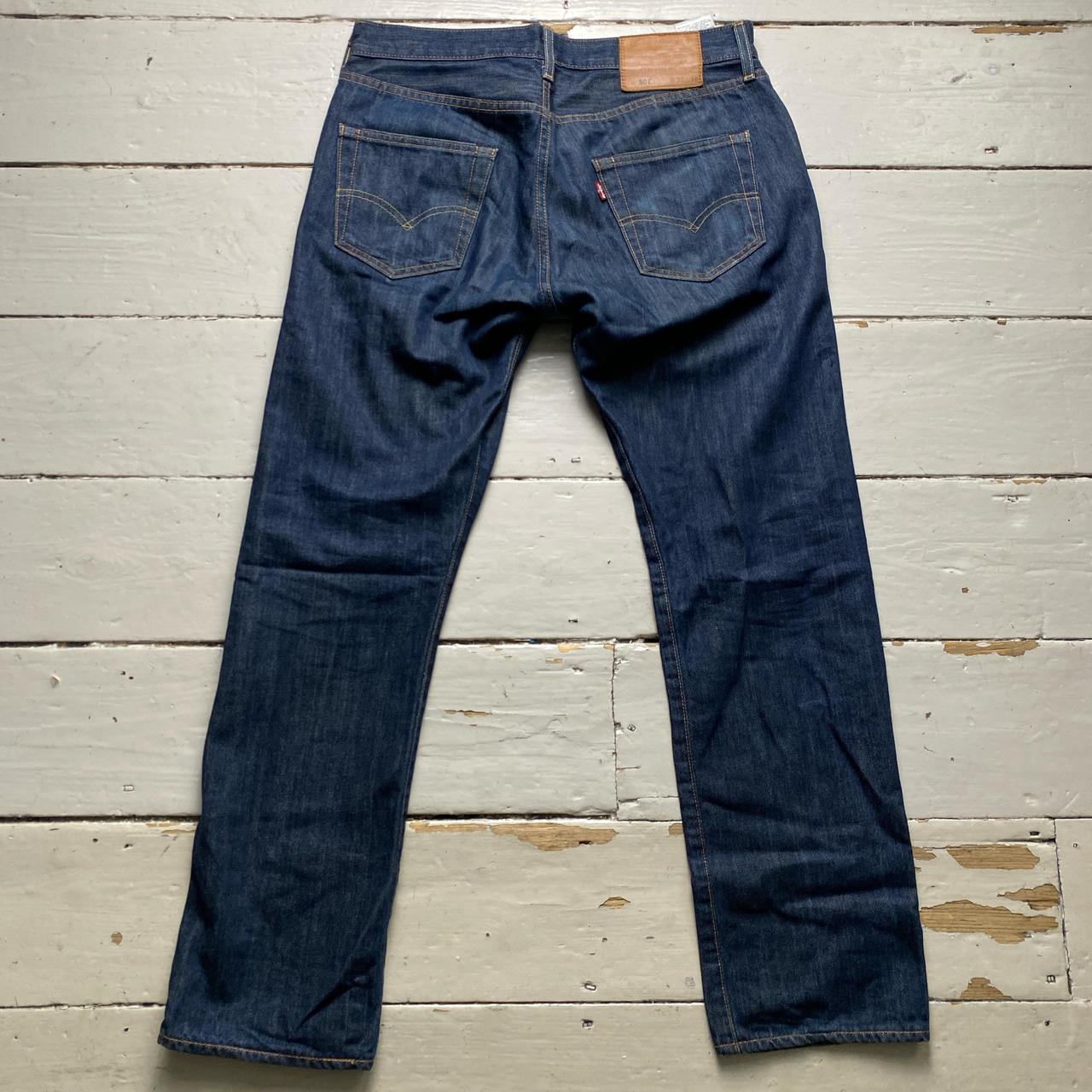 Levis 501 Baggy Dark Navy Jeans