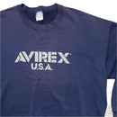Avirex USA Vintage 90’s Navy and Silver Jumper (2XL)
