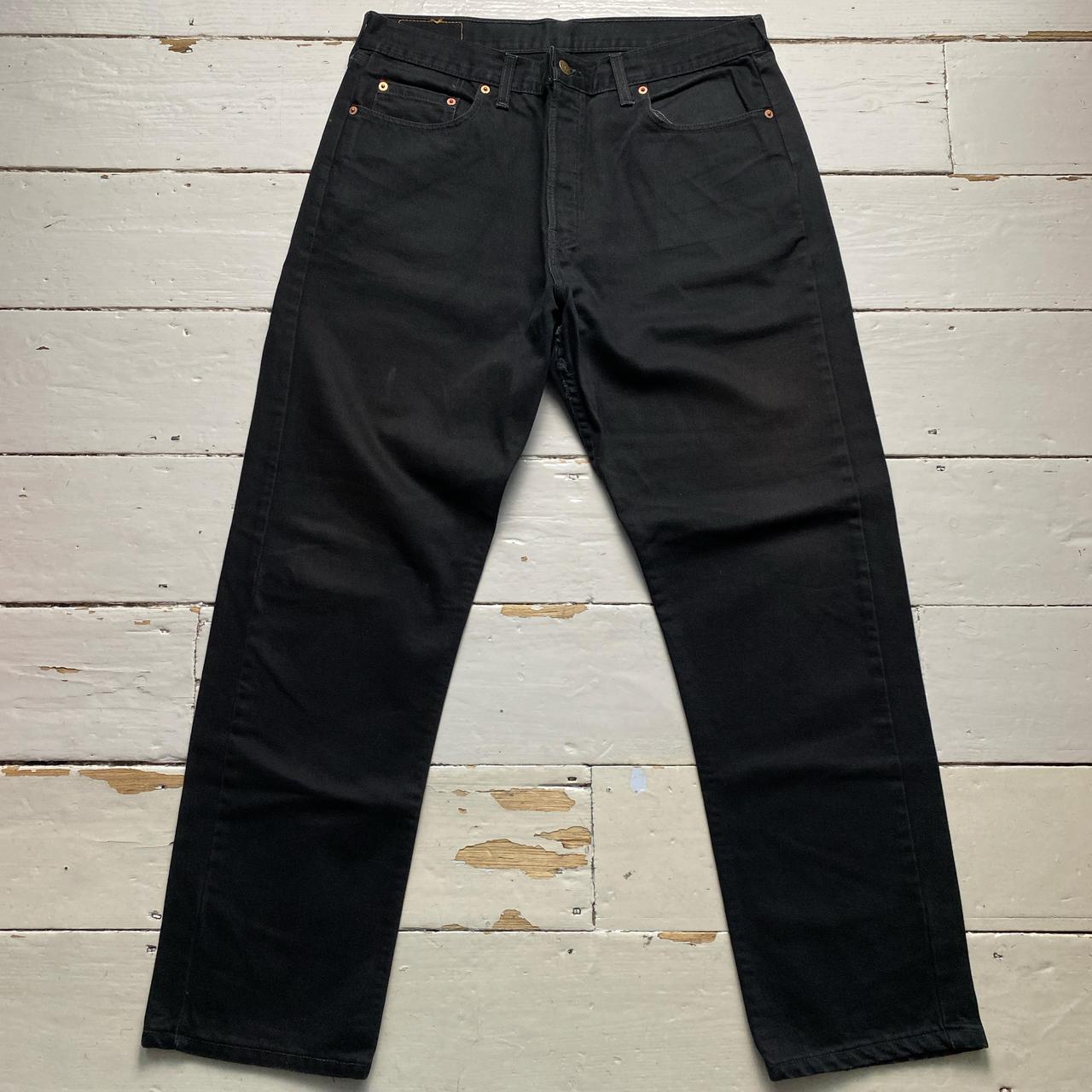 Levis 618 02 Baggy Vintage Orange Tab Black Jeans