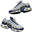 Nike Air Max Plus TN White Navy Gold (UK9)