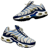 Nike Air Max Plus TN White Navy Gold (UK9)