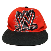 WWE Wrestling Snapback Cap Black and Red