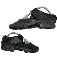 Nike Air Rift Black Leather Non Tabi Split Toe (UK 5.5)
