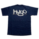 Loyle Carner Hugo Take These Words and Go Forward Navy and White T Shirt (L)