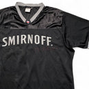 Smirnoff Vintage y2k Black and Grey Jersey (L)