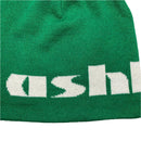 Ashluxe Green and White Beanie Hat