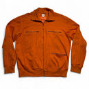 Adidas Safety Orange Zip Tracksuit Jacket (XL)