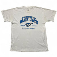 Toronto Blue Jays MLB 2004 Vintage 00’s White Baseball T Shirt (XL)