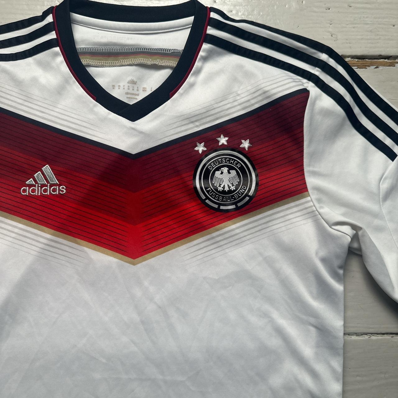 Germany Adidas Climacool White Football Jersey