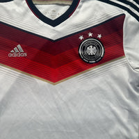 Germany Adidas Climacool White Football Jersey (M)