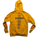 Justin Bieber Stadium Tour 2017 Hoodie Yellow and Black (M)