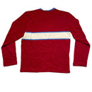 BTKA Born To Kick Arse Red Cream and Blue Jumper (L)