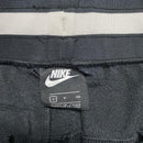 Nike Black and White Spellout Joggers (S)
