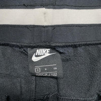 Nike Black and White Spellout Joggers (S)