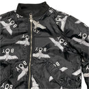 BOY London Black and White Bomber Jacket (XS)
