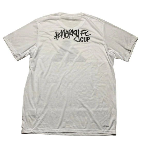 Merky FC Cup Stormzy Adidas White and Black T Shirt (XL)