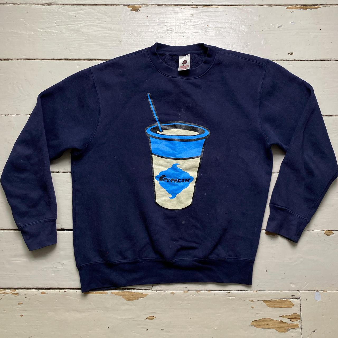 Ice Cream Navy Jumper