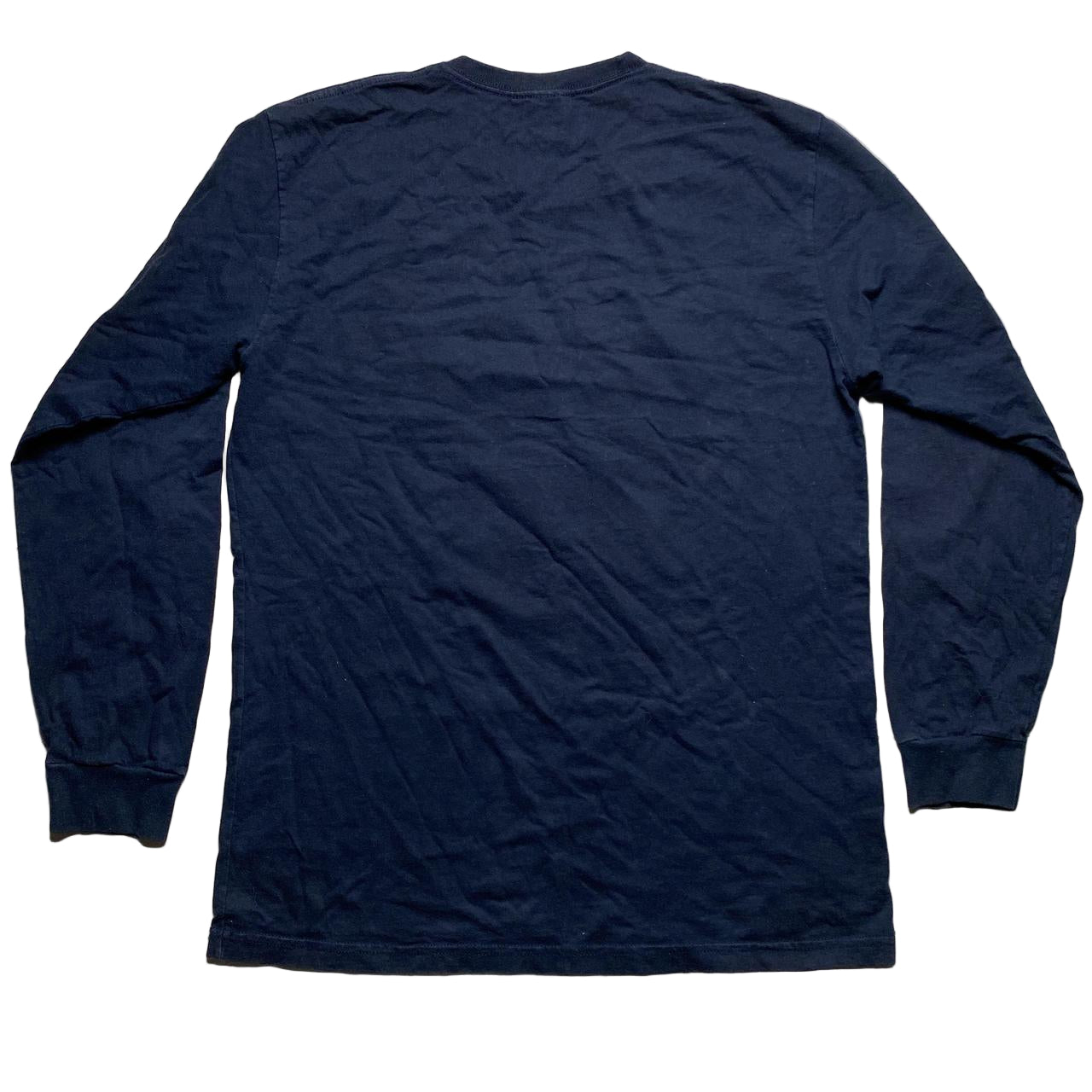 Supreme Nun Navy and White Long Sleeve T Shirt (L)