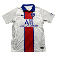 Nike PSG 2020 White Blue and Red Polo Shirt (L)