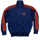 Adidas Originals Navy and Orange Tracksuit Jacket (S)