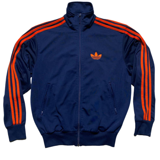 Adidas Originals Navy and Orange Tracksuit Jacket (S)