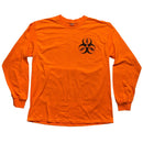Corteiz Bun Rona Orange and Black Long Sleeve T Shirt (L)