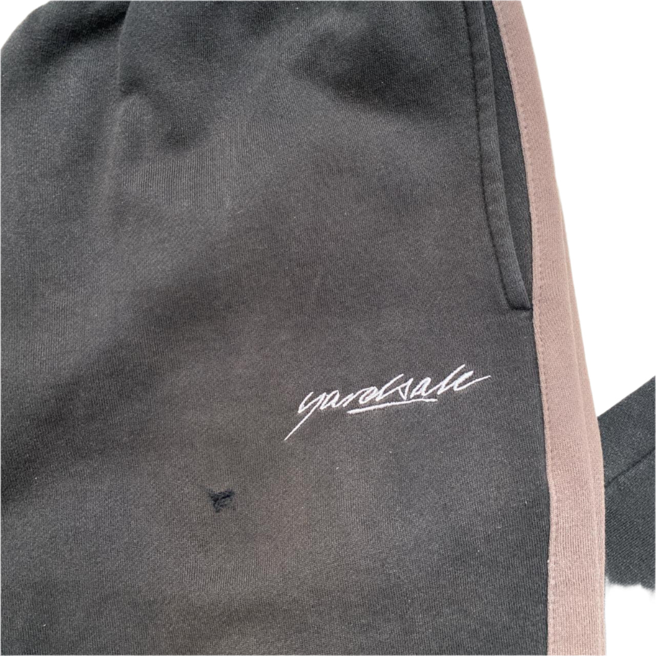 Yardsale Black and Brown Baggy Joggers (M)