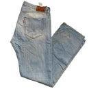 Levis 501 Light Blue Vintage Stonewash Jeans (36W)