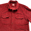 Levis Red Corduroy Long Sleeve Shirt (M)