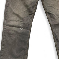Levis 505 Vintage Distressed Grey Brown Shade Jeans (38W)