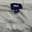 Fila Shell Trackpant Baggy Shorts Silver Black and Red (2XL)