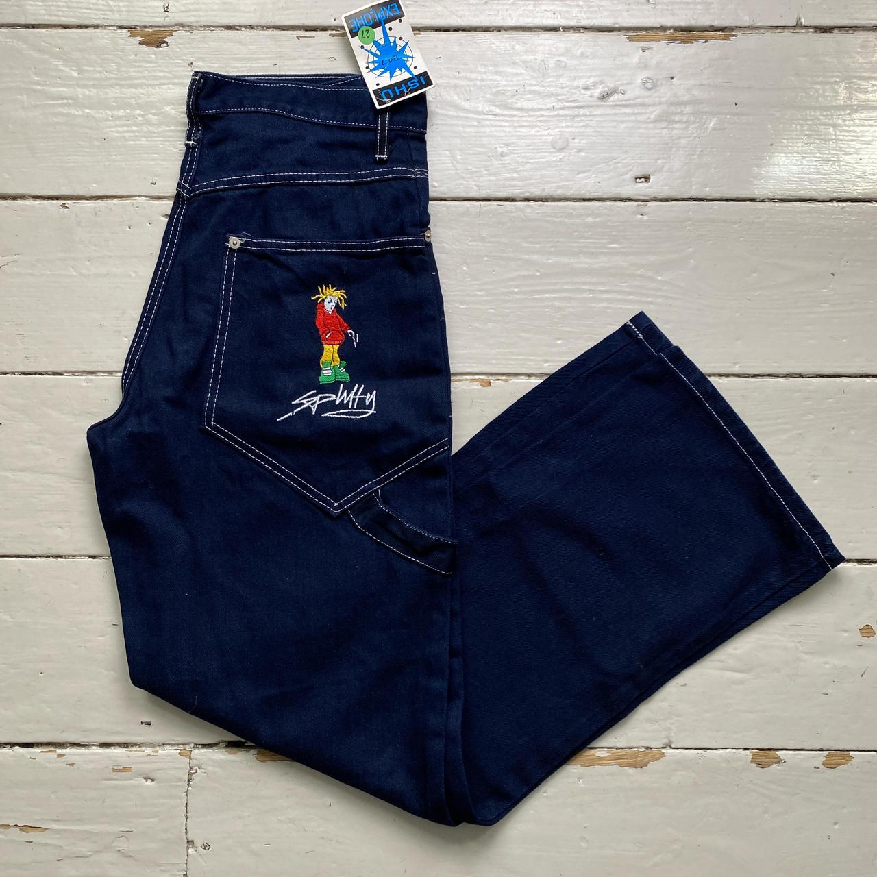 Spliffy Embroidery Baggy Vintage 90’s Cargo Carpenter Jeans