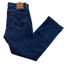 Levis 514 Navy Baggy Jeans (34W)
