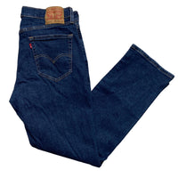 Levis 514 Navy Baggy Jeans (34W)