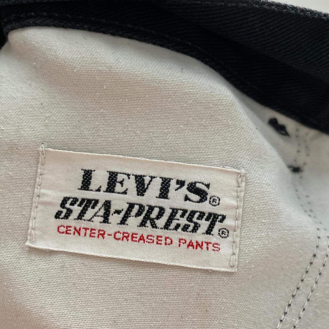 Levis STA Prest Jet Black Jeans