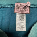 Juicy Couture Green Baggy Y2K Velour Womens Velvet Bottoms (XL)